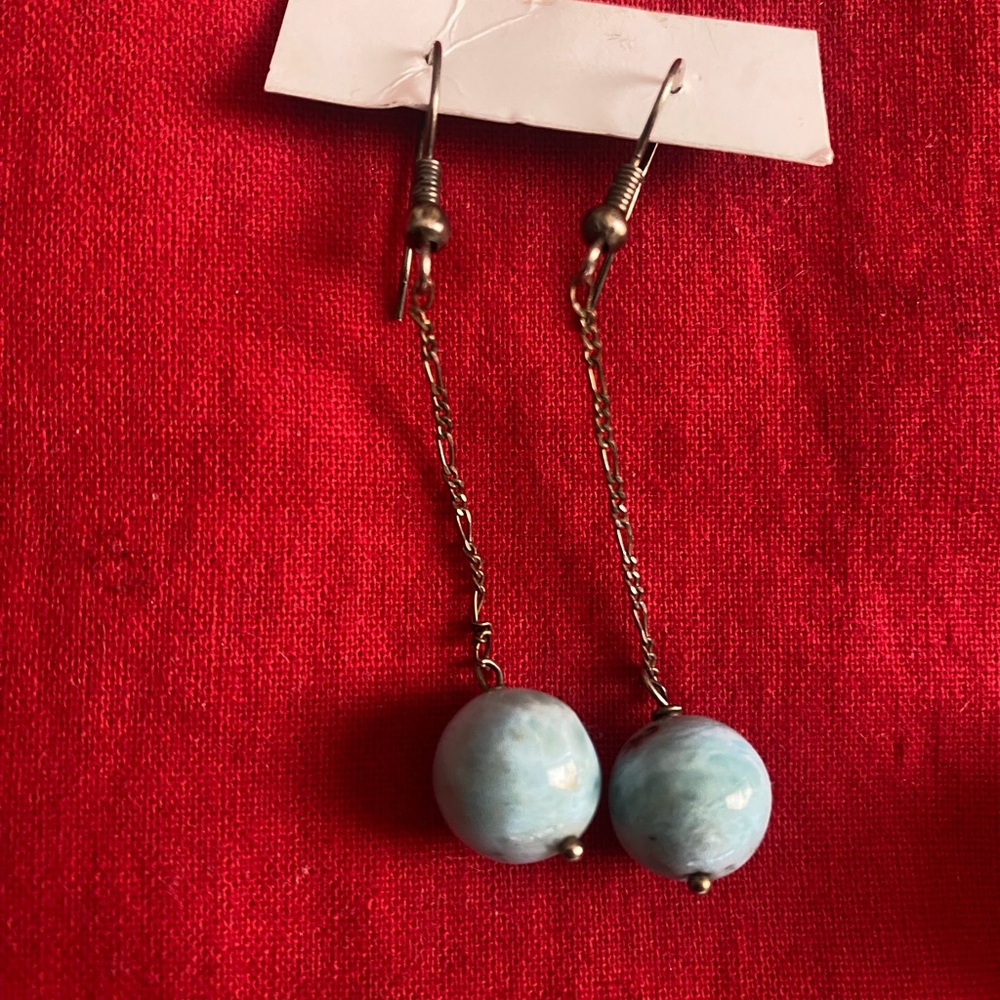 Turquoise earrings